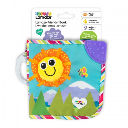 Lamaze Friends Book | Baby Toys | Stroller Toys | Baby Book | 0 months+